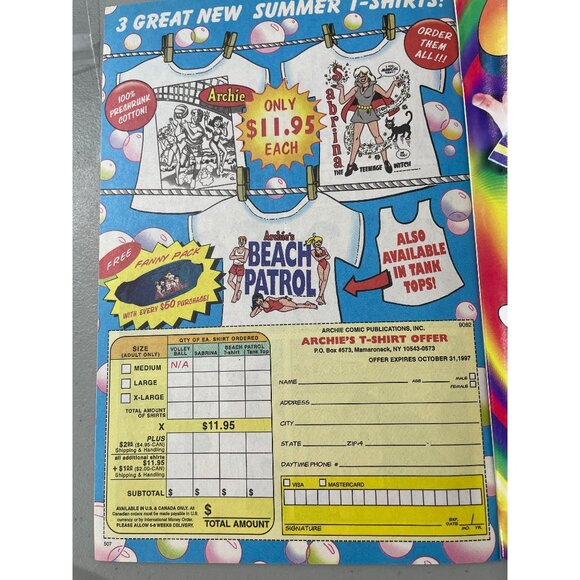 Archie Comics Betty and Veronica #117 Nov. 1997 Dan DeCarlo Art Bagged Boarded - Picture 9 of 11